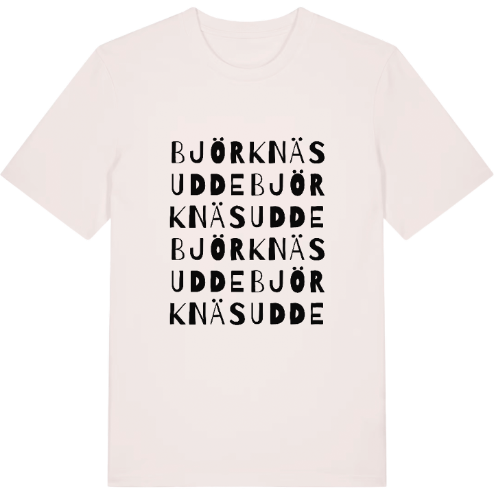 Björknäs udde wordplay t-shirt – t-shirt from PinShirt