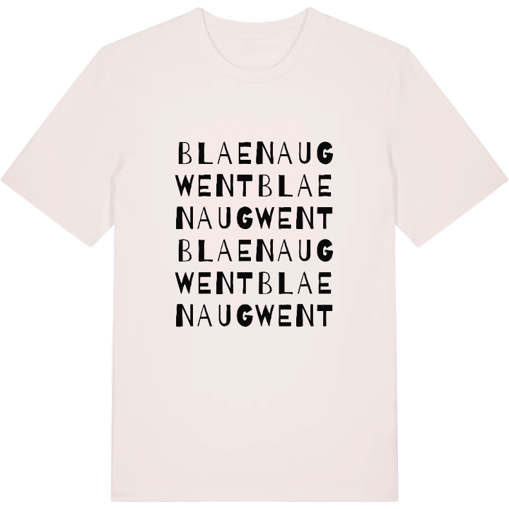 Blaenau Gwent wordplay t-shirt – t-shirt from PinShirt