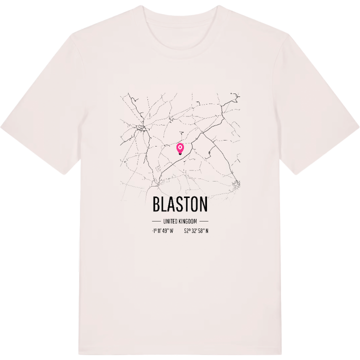 Blaston map t-shirt – t-shirt from PinShirt