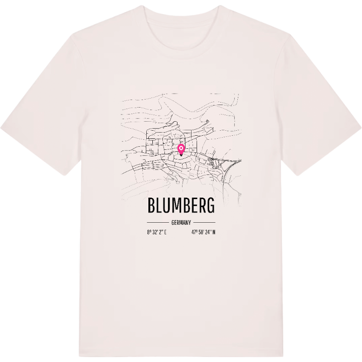 Blumberg map t-shirt – t-shirt from PinShirt