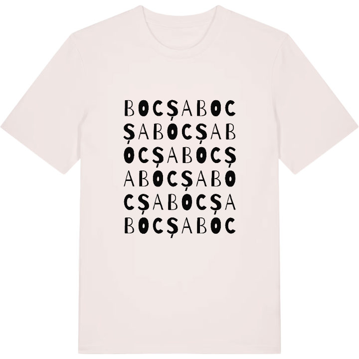 Bocșa wordplay t-shirt – t-shirt from PinShirt