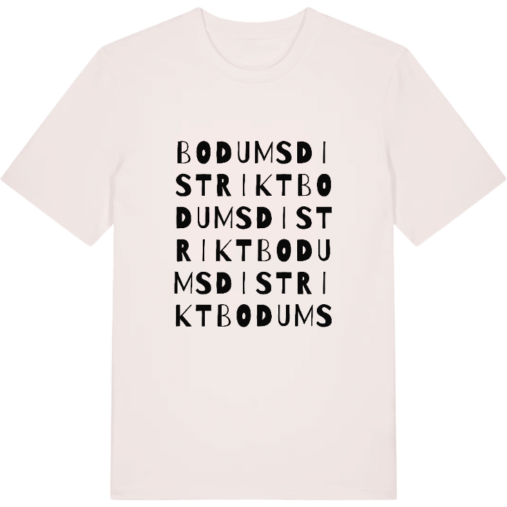 Bodums distrikt wordplay t-shirt – t-shirt from PinShirt