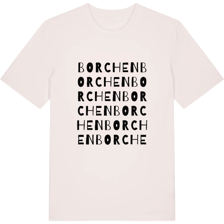 Borchen wordplay t-shirt – t-shirt from PinShirt