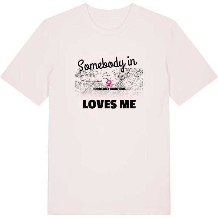 Someone in Bordeaux Maritime loves me t-shirt – t-shirt from PinShirt