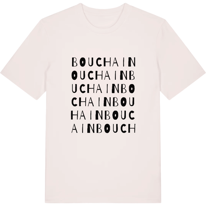 Bouchain wordplay t-shirt – t-shirt from PinShirt