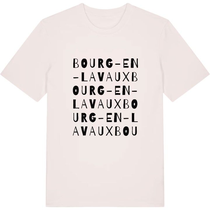 Bourg-en-Lavaux wordplay t-shirt – t-shirt from PinShirt