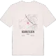 Bourgfelden karta t-shirt