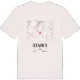 Bouvante karta t-shirt