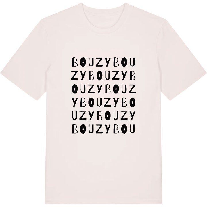 Bouzy wordplay t-shirt – t-shirt from PinShirt