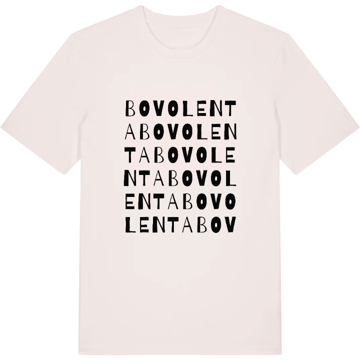 Bovolenta wordplay t-shirt – t-shirt from PinShirt