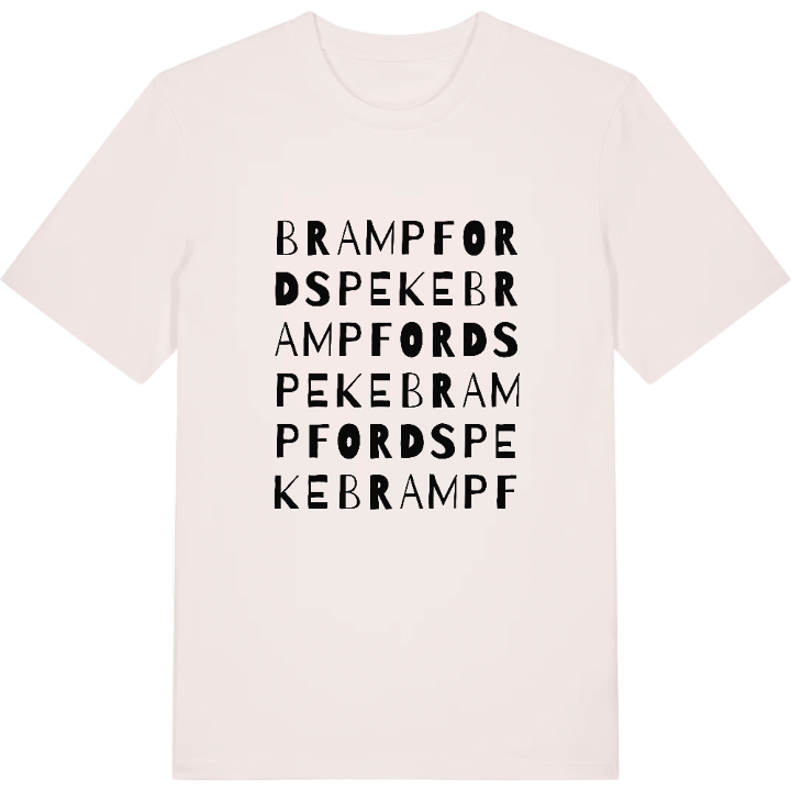 Brampford Speke wordplay t-shirt – t-shirt from PinShirt