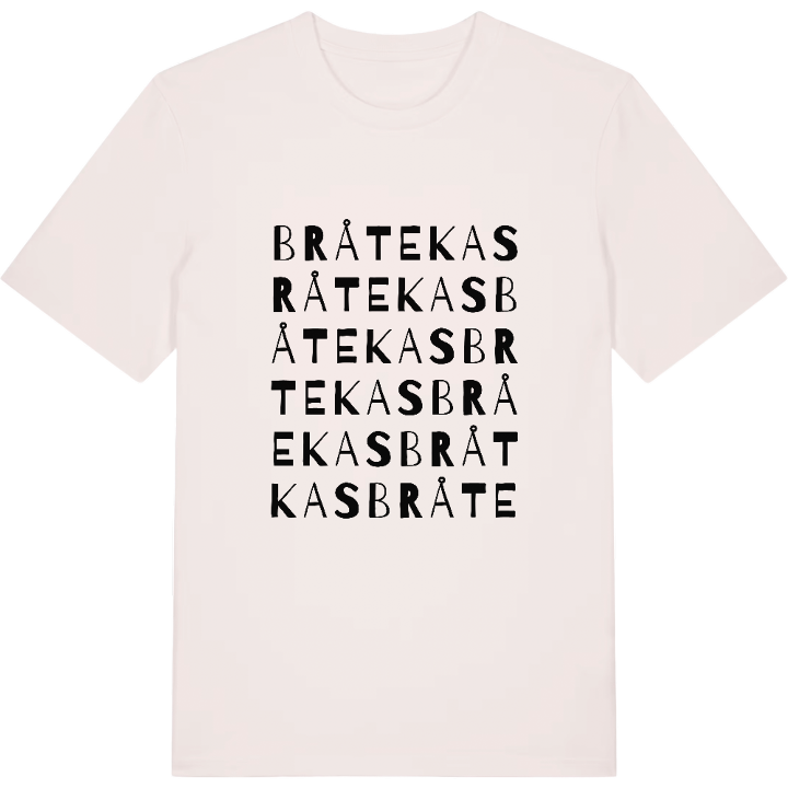 Bråtekas wordplay t-shirt – t-shirt from PinShirt