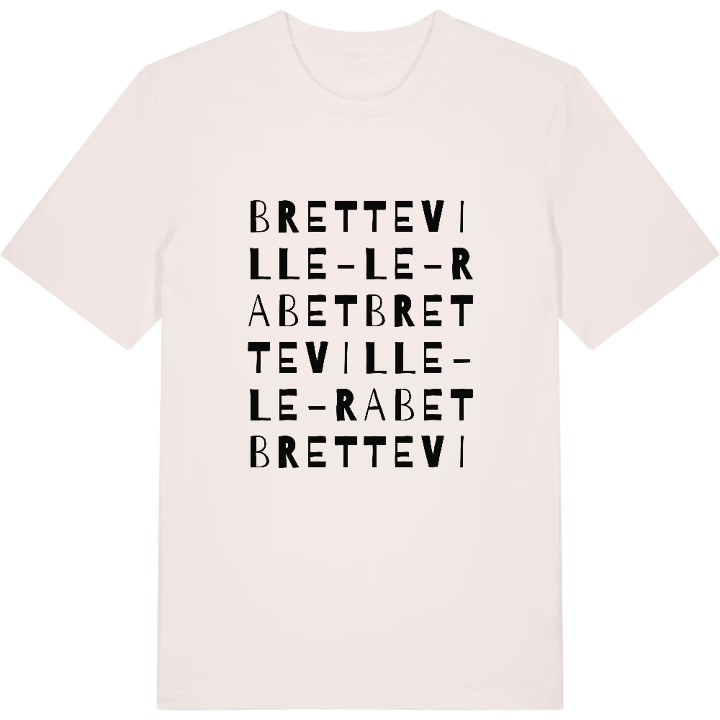 Bretteville-le-Rabet wordplay t-shirt – t-shirt from PinShirt