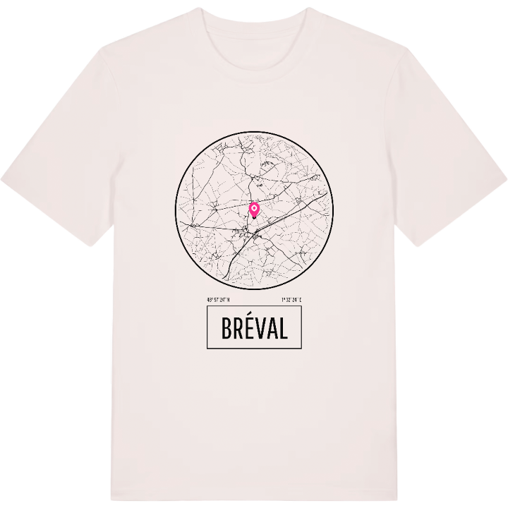 Bréval t-shirt – t-shirt from PinShirt