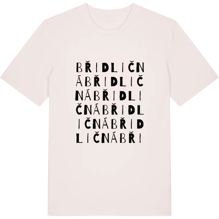 Břidličná wordplay t-shirt – t-shirt from PinShirt