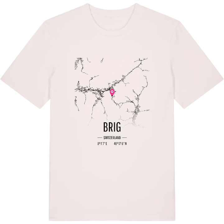 Brig map t-shirt – t-shirt from PinShirt
