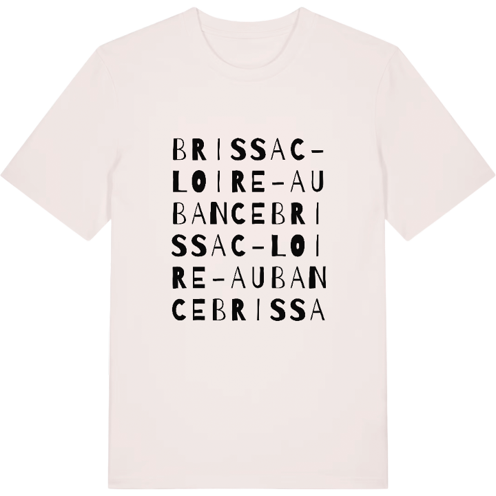Brissac-Loire-Aubance wordplay t-shirt – t-shirt from PinShirt