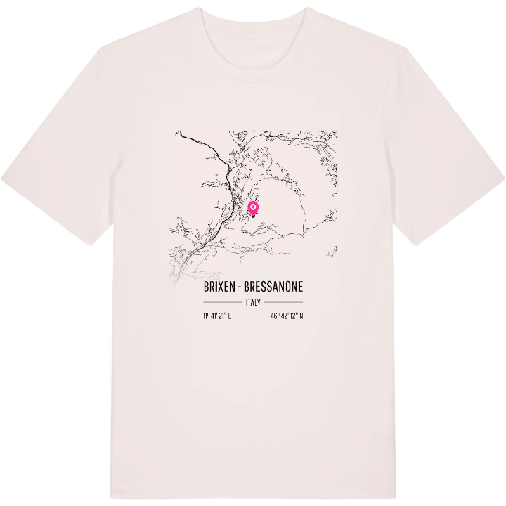 Brixen - Bressanone map t-shirt – t-shirt from PinShirt