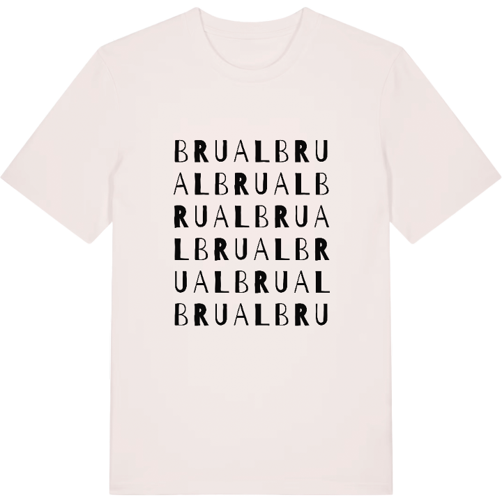 Brual wordplay t-shirt – t-shirt from PinShirt