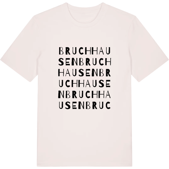 Bruchhausen wordplay t-shirt – t-shirt from PinShirt