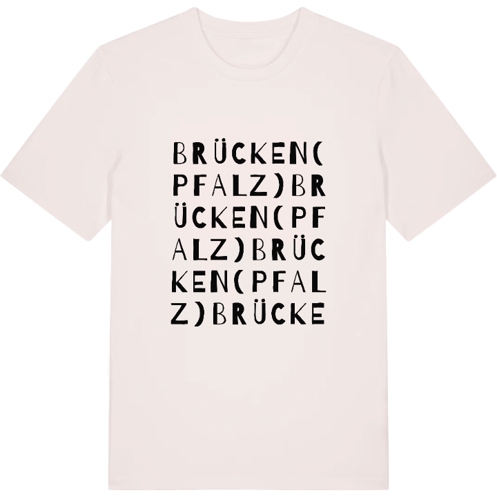 Brücken (Pfalz) wordplay t-shirt – t-shirt from PinShirt