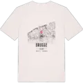 Brugge karta t-shirt