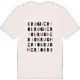 Brugherio wordplay t-shirt