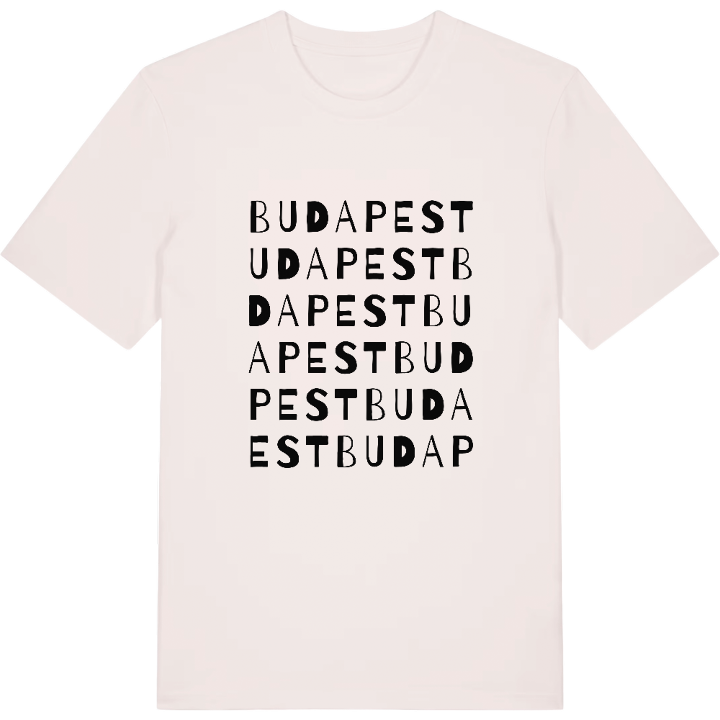 Budapest wordplay t-shirt – t-shirt from PinShirt