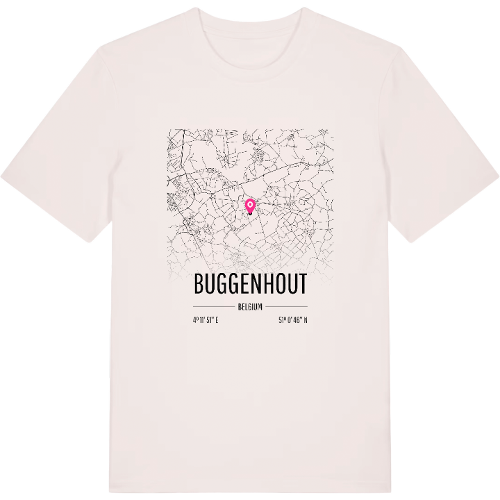 Buggenhout map t-shirt – t-shirt from PinShirt
