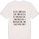 Bulanık wordplay t-shirt
