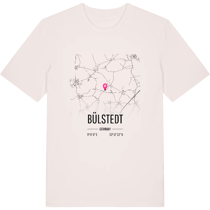 Bülstedt map t-shirt – t-shirt from PinShirt