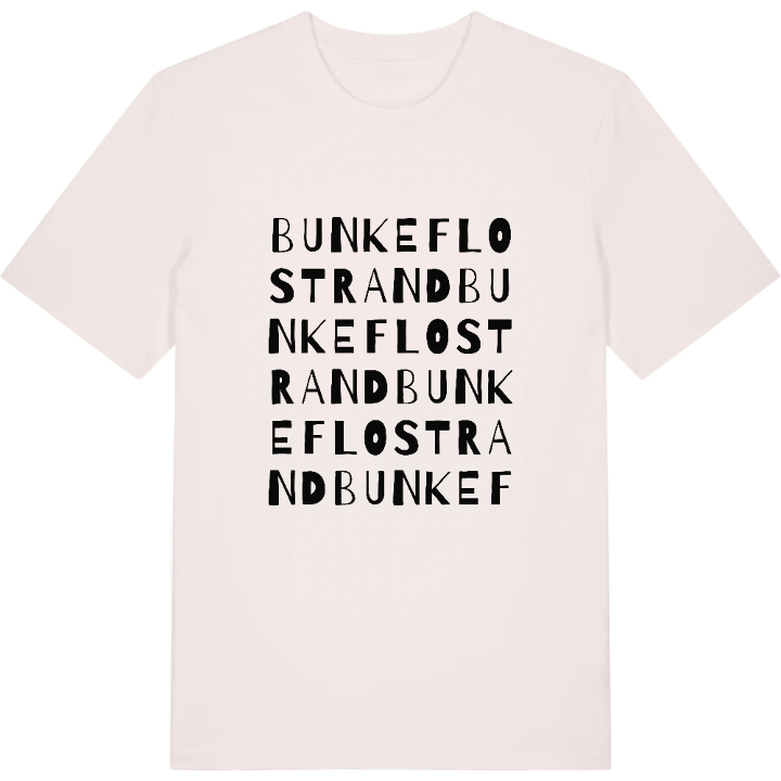 Bunkeflostrand wordplay t-shirt – t-shirt from PinShirt