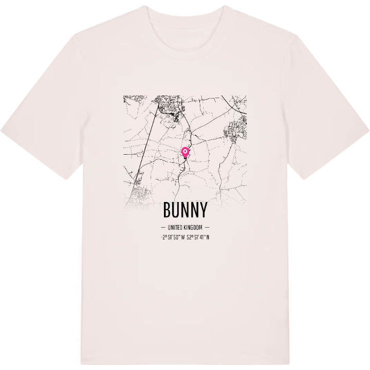 Bunny map t-shirt – t-shirt from PinShirt