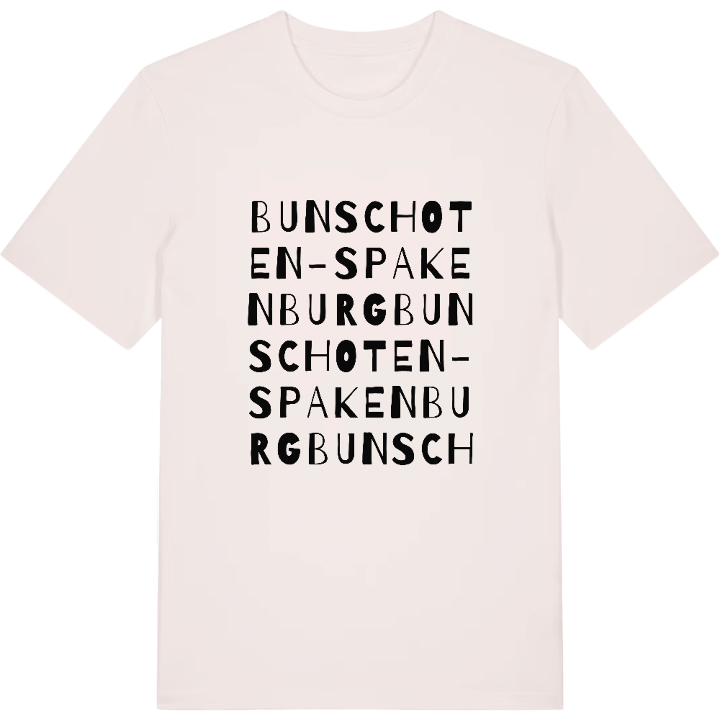 Bunschoten-Spakenburg wordplay t-shirt – t-shirt from PinShirt