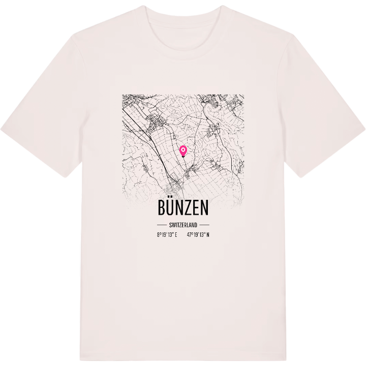 Bünzen map t-shirt – t-shirt from PinShirt