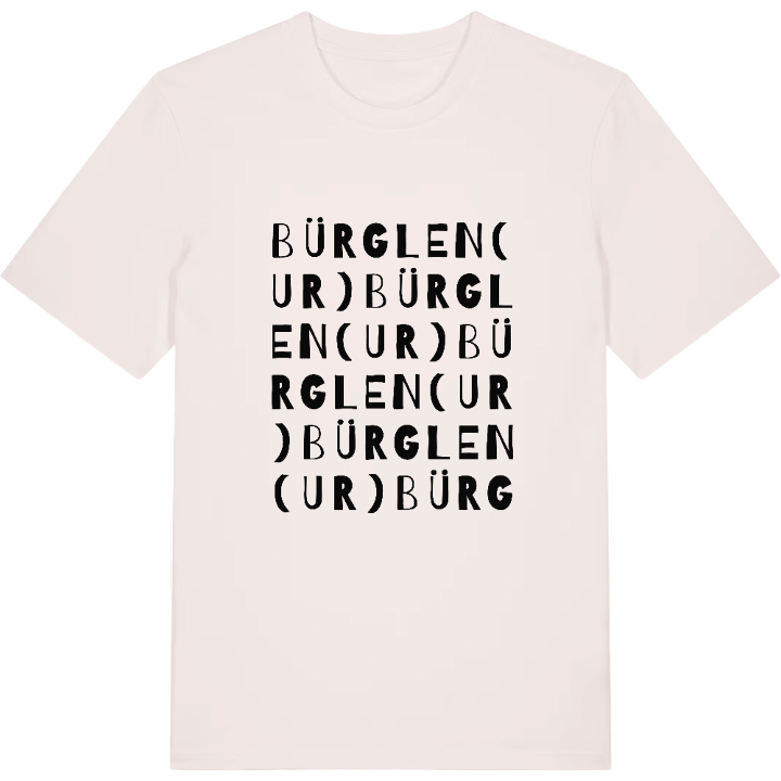 Bürglen (UR) wordplay t-shirt – t-shirt from PinShirt