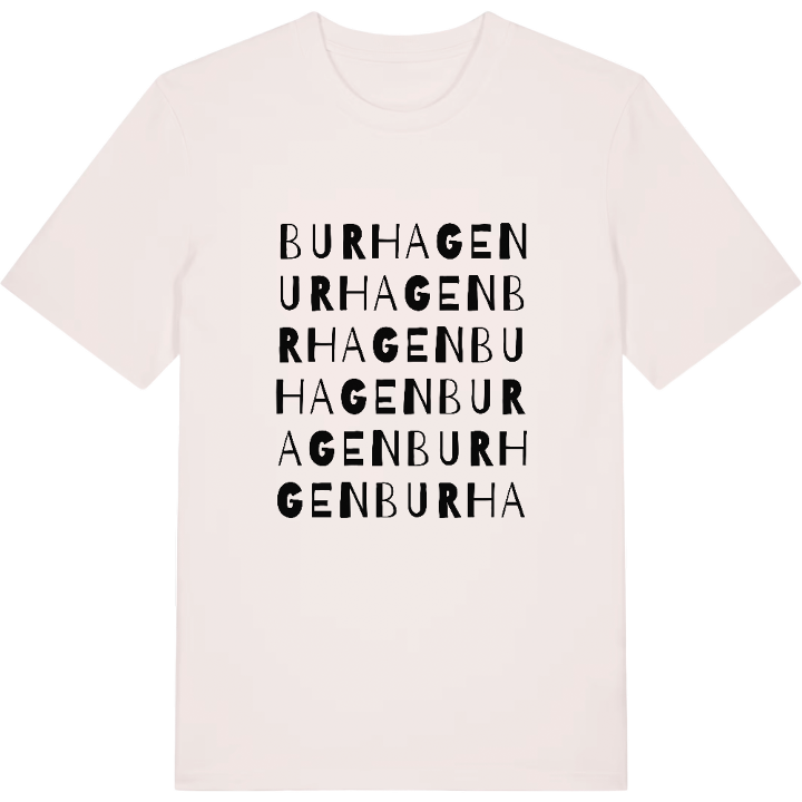 Burhagen wordplay t-shirt – t-shirt from PinShirt