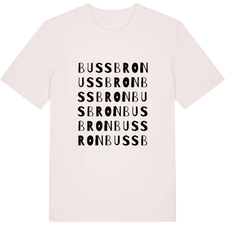 Bussbron wordplay t-shirt – t-shirt from PinShirt