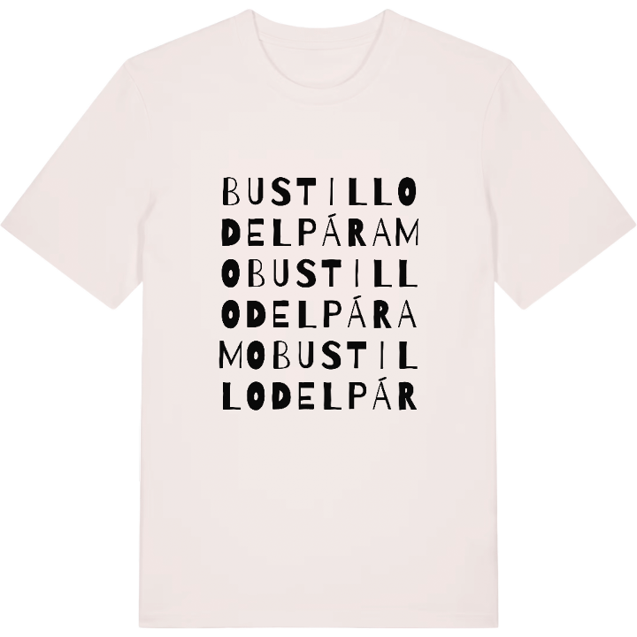 Bustillo del Páramo wordplay t-shirt – t-shirt from PinShirt