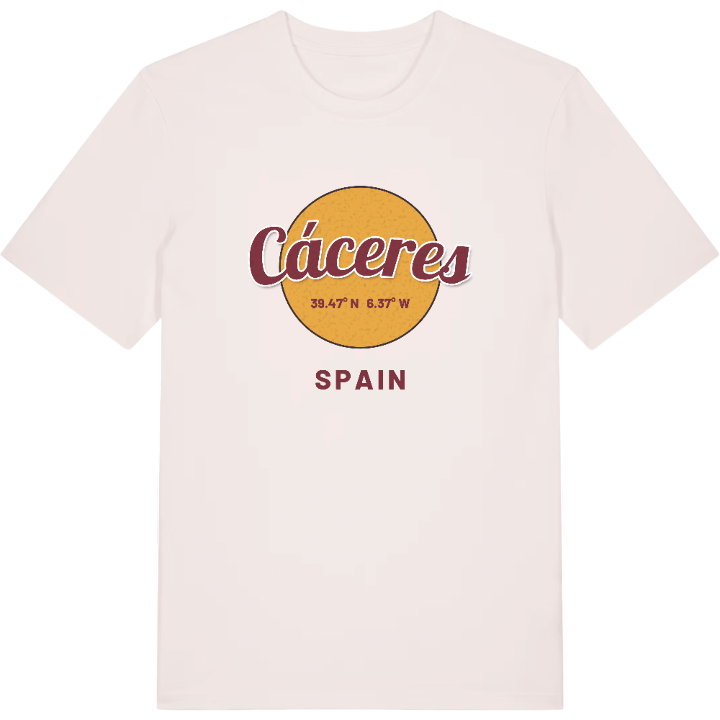 Cáceres circle t-shirt – t-shirt from PinShirt