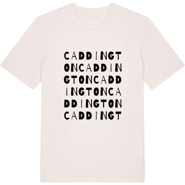 Caddington wordplay t-shirt – t-shirt from PinShirt