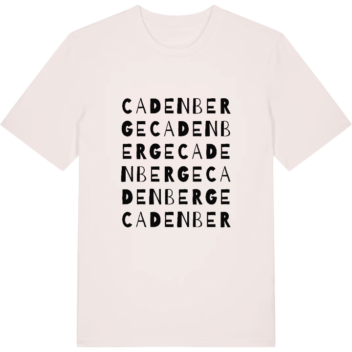 Cadenberge wordplay t-shirt – t-shirt from PinShirt