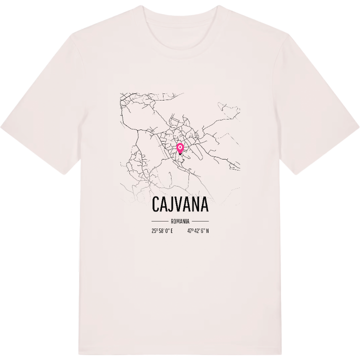 Cajvana map t-shirt – t-shirt from PinShirt