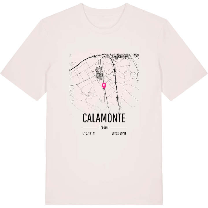 Calamonte map t-shirt – t-shirt from PinShirt