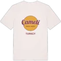Çameli cirkel t-shirt