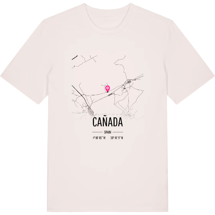 Cañada map t-shirt – t-shirt from PinShirt