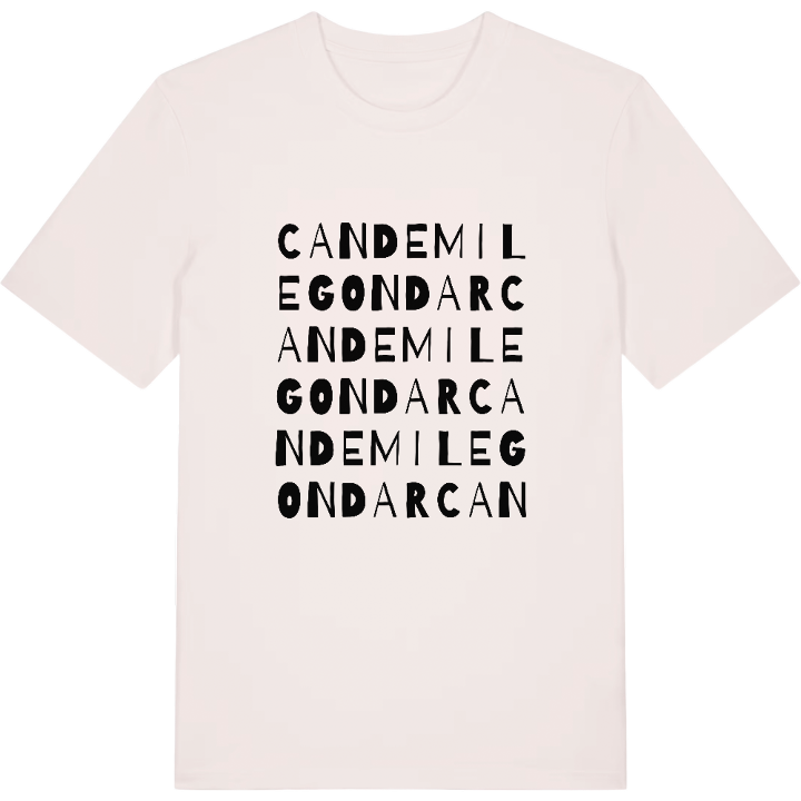 Candemil e Gondar wordplay t-shirt – t-shirt from PinShirt