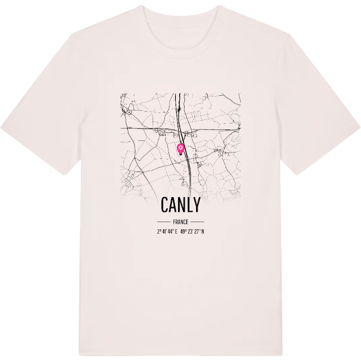 Canly map t-shirt – t-shirt from PinShirt