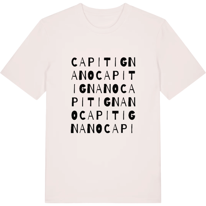 Capitignano wordplay t-shirt – t-shirt from PinShirt