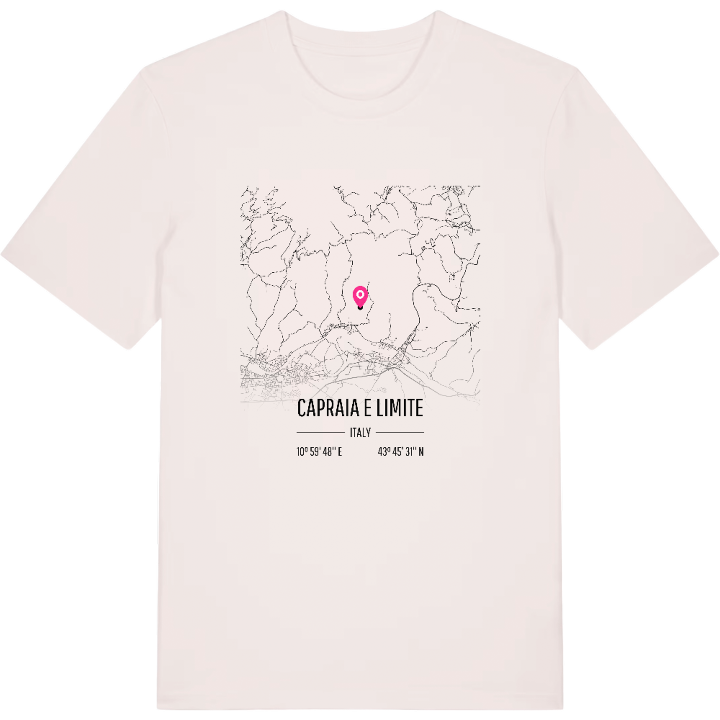 Capraia e Limite map t-shirt – t-shirt from PinShirt